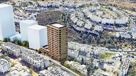 התחדשות עירונית בירושלים, צילום: בריידמן אגמון אדריכלים
